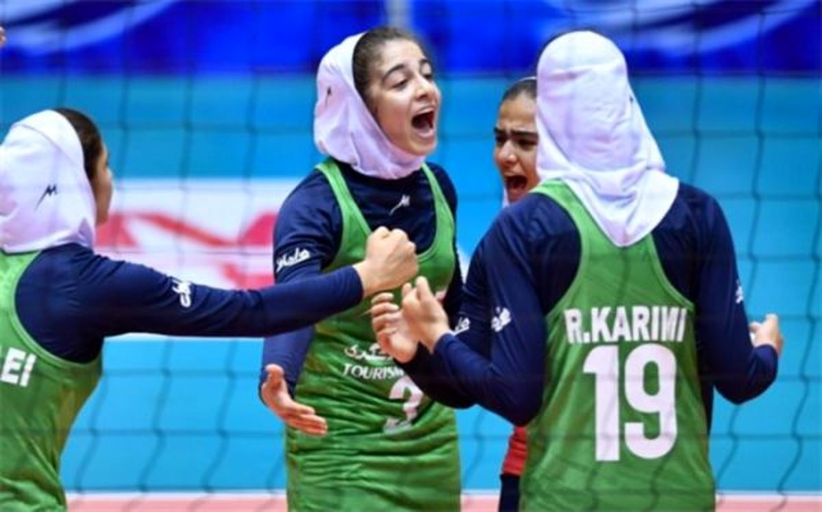 پیروزی دختران والیبالیست ایرانی برابر مالزی