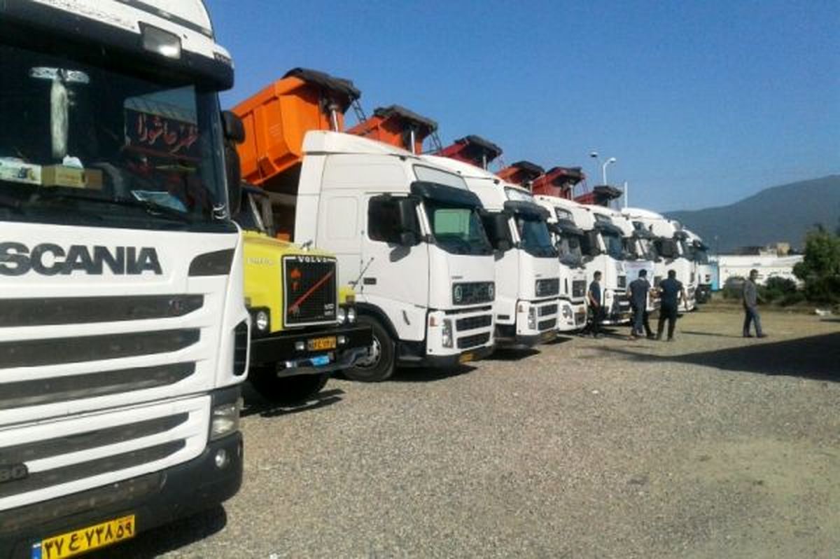 50 درصد درآمد کامیونداران در جیب واسطه ها