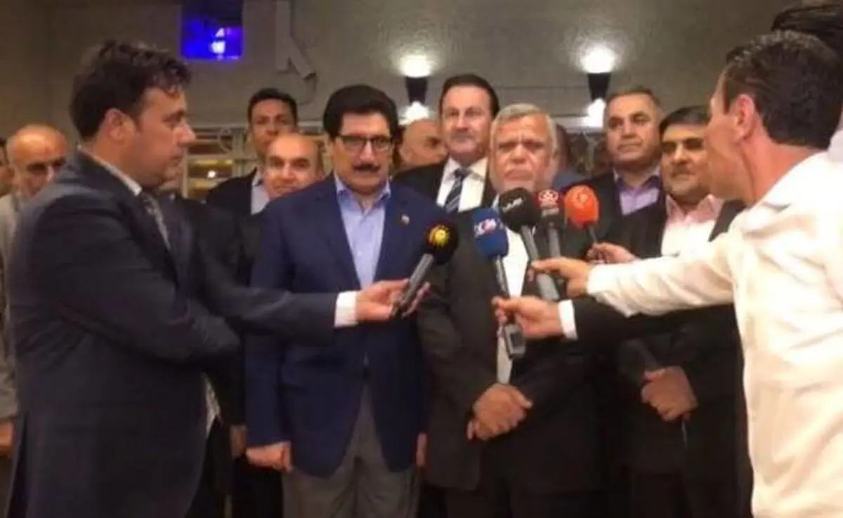 آغاز دیدارهای هیئت حزب مسعود بارزانی در بغداد