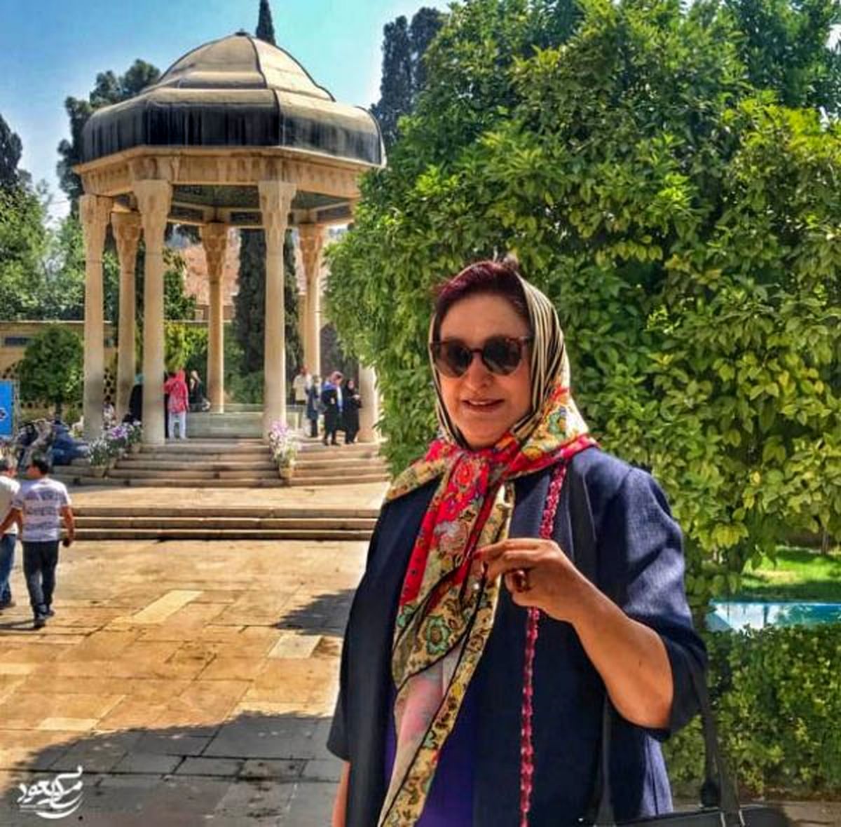 تیپ بهاری «مریم امیرجلالی» در شیراز
