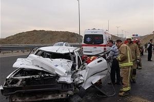 تصادف خونین در جاده کرمانشاه ـ روانسر با ۴ فوتی و یک مصدوم‌
