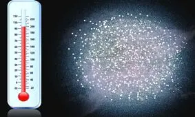 نامرئی کردن ابر اتمی با تغییر دما و چگالی!