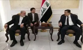  دبیر شورای عالی امنیت ملی ایران دلایلی که منجر به حملات در اربیل شد را به بغداد اعلام می‌کند