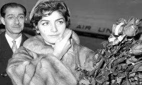 سفر در زمان؛ «شهناز پهلوی همراه پدرش در یک ورزشگاه در سوئیس»؛ سال 38