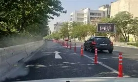 خطوط ویژه موقت در بزرگراه ها جمع آوری شد
