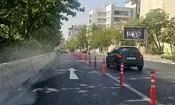 خطوط ویژه موقت در بزرگراه ها جمع آوری شد