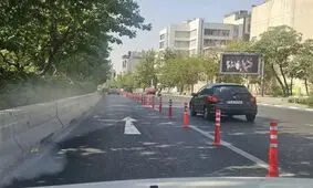 خطوط ویژه موقت در بزرگراه ها جمع آوری شد