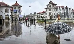 کاهش دما ۶ درجه ای در شمال کشور/ رگبار باران در برخی استان ها