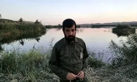 سفر به تاریخ؛ «محسن رضایی» در کنار بازیگر نقش خودش در فیلم «ایستاده در غبار»