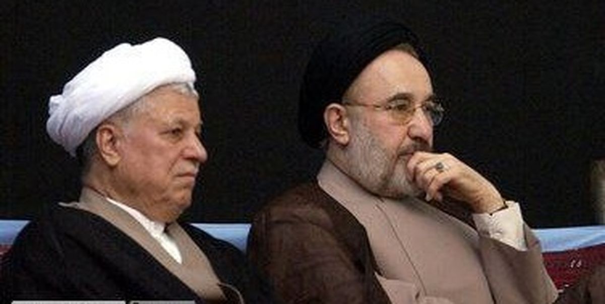 روایت هاشمی رفسنجانی از اعتراض دفتر رهبری به خاتمی به دلیل نبودن عکس آیتالله خامنهای در اجلاس سران