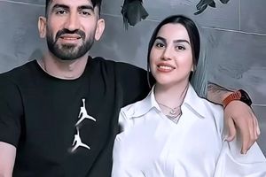 همخوانی جالب همسر علیرضا بیرانوند به همراه شوهرش در کنسرت/ ویدئو

