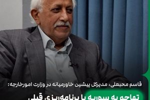 اگر کمک‌های ایران نبود دولت اسد سال ۲۰۱۶ سقوط کرده بود