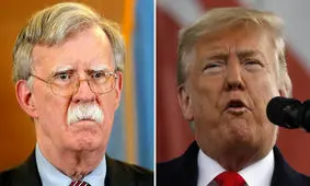 ترامپ: افراد کله پوک جنگ طلبی مثل بولتون به من معرفی نکنید