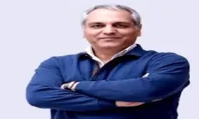 مهران مدیری و خانم بازیگر در یک کافی شاپ!