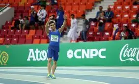 قهرمانی تفتیان در دوی ۱۰۰ متر فرانسه