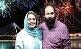 تیپ «نرگس محمدی» و «علی اوجی» در یک مرکز خرید