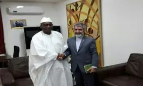 تحویل پیام برجامی ظریف به وزیر امور خارجه سنگال