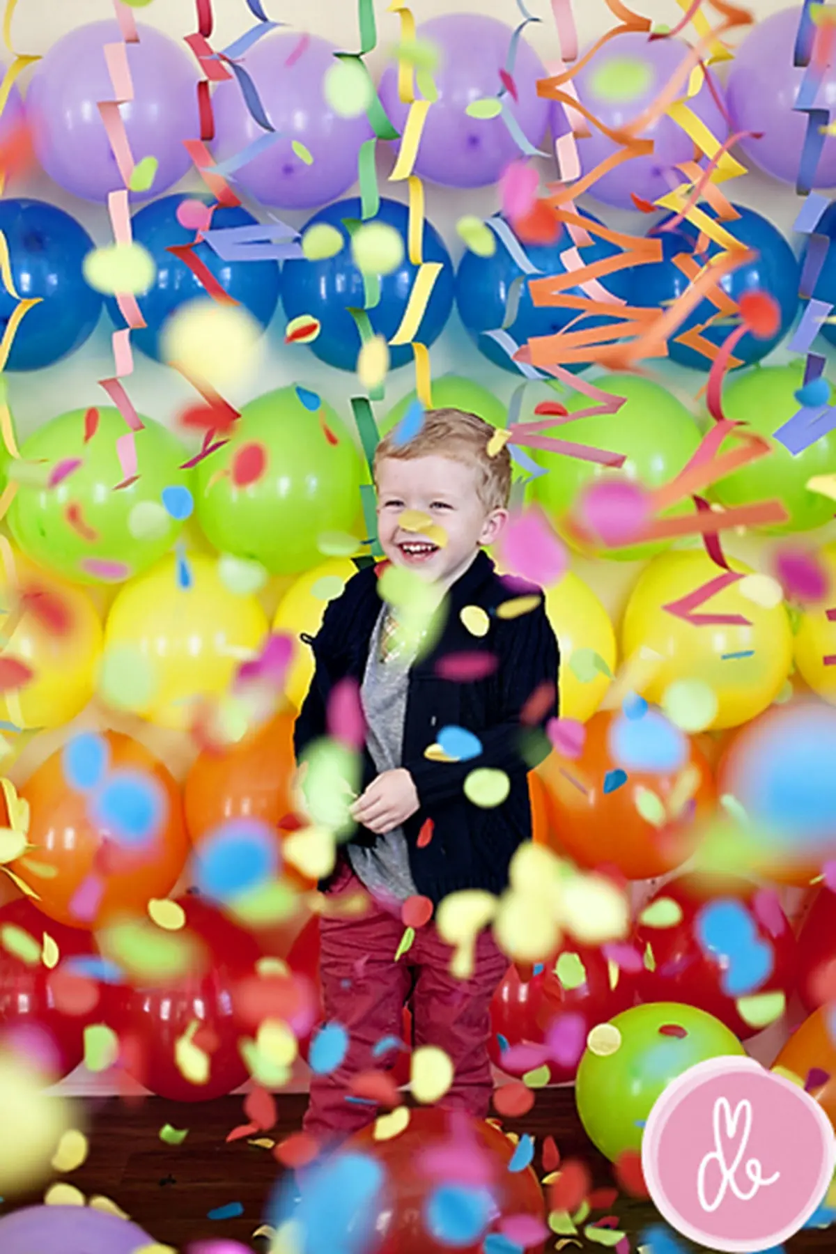 یک دیوار مهیج برای تولدهایتان بسازید