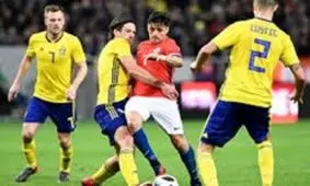 تساوی سوئد و دانمارک/شکست مونتنگرو