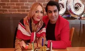 جشن تولد بازیگر معروف زن در یک رستوران!