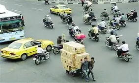 تردد ۱۱ میلیون موتورسیکلت در کشور که به اندازه ۴۴ میلیون خودرو آلودگی تولید می‌کنند
