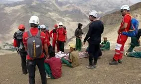 فوت جوان 24 ساله در اثر سقوط از ارتفاعات کوهسار به عمق دره + عکس