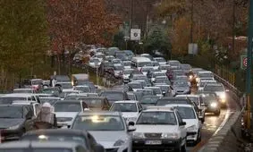 ترافیک نیمه سنگین در محور کرج - چالوس