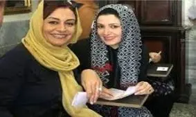 تیپ ناشناس ملیکا و مریلا زارعی در هواپیما! + عکس