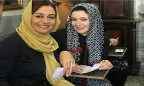 تیپ ناشناس ملیکا و مریلا زارعی در هواپیما! + عکس