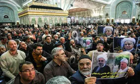 ویدئو / مراسم هفتمین روز درگذشت آیت الله هاشمی رفسنجانی