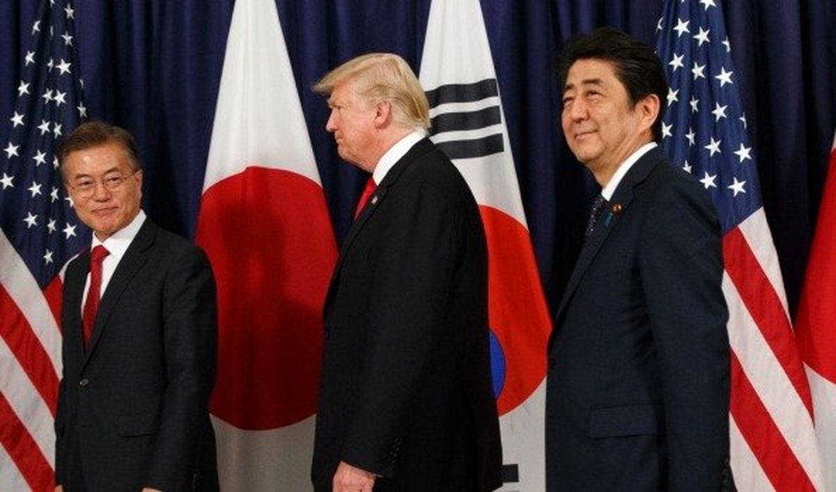 کاخ سفید: ترامپ با رهبران کره‌جنوبی و ژاپن گفت‌وگو کرد