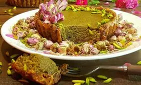  طرز تهیه تارت خرما با حلوا پسته مخصوص ماه رمضان
