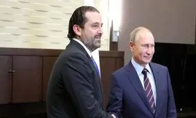 حریری با پوتین دیدار کرد
