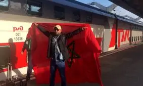 کری شبانه در قطار مسکو به سن پطرزبورگ!