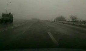 لغزندگی تمام محورهای استان همدان/ مه‌آلودگی گردنه‌ها