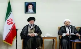 حضرت آیت‌الله خامنه‌ای: اين ملت خسته نيست؛ كسانی كه القاء خستگی و بی نشاطی مردم می كنند خودشان خسته‌اند