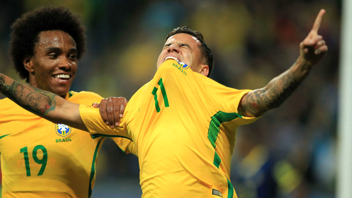 «کوتینیو» بهترین بازیکن دیدار برزیل و سوئیس شد