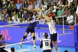 عبادی پور و یلی امتیازآورترین بازیکنان ایران مقابل آمریکا