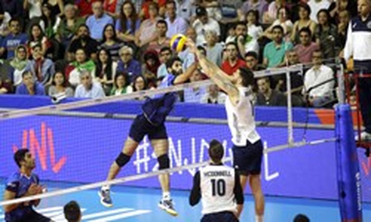 عبادی پور و یلی امتیازآورترین بازیکنان ایران مقابل آمریکا