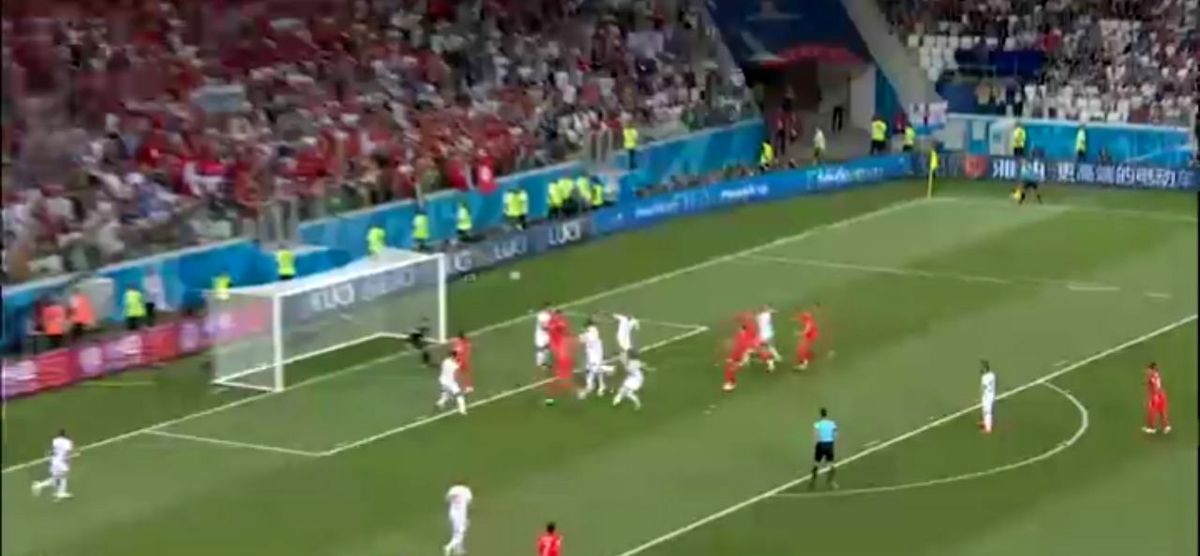 گل اول انگلیس به تونس