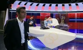 ترکیدن پرژکتور در برنامه فردوسی پور