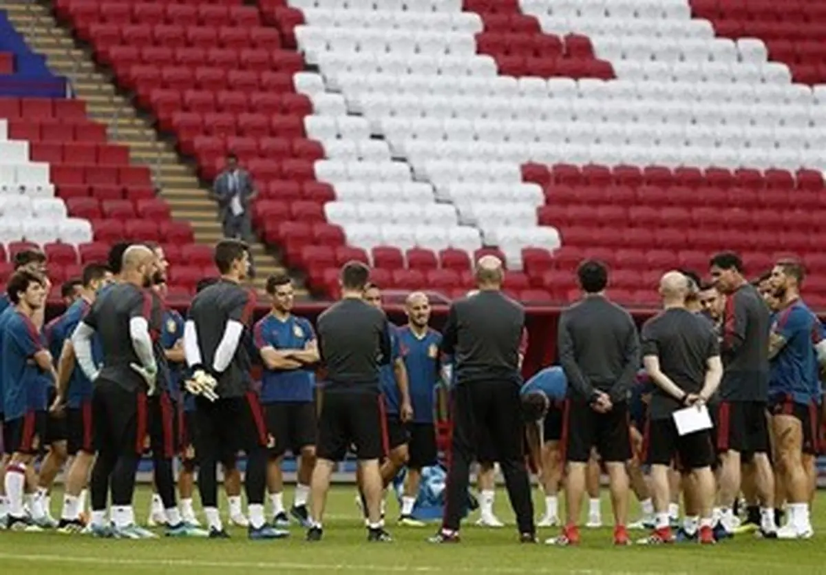 اسپانیا بدون غایب در مقابل ایران