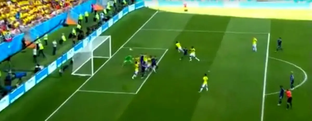 گل دوم ژاپن به کلمبیا