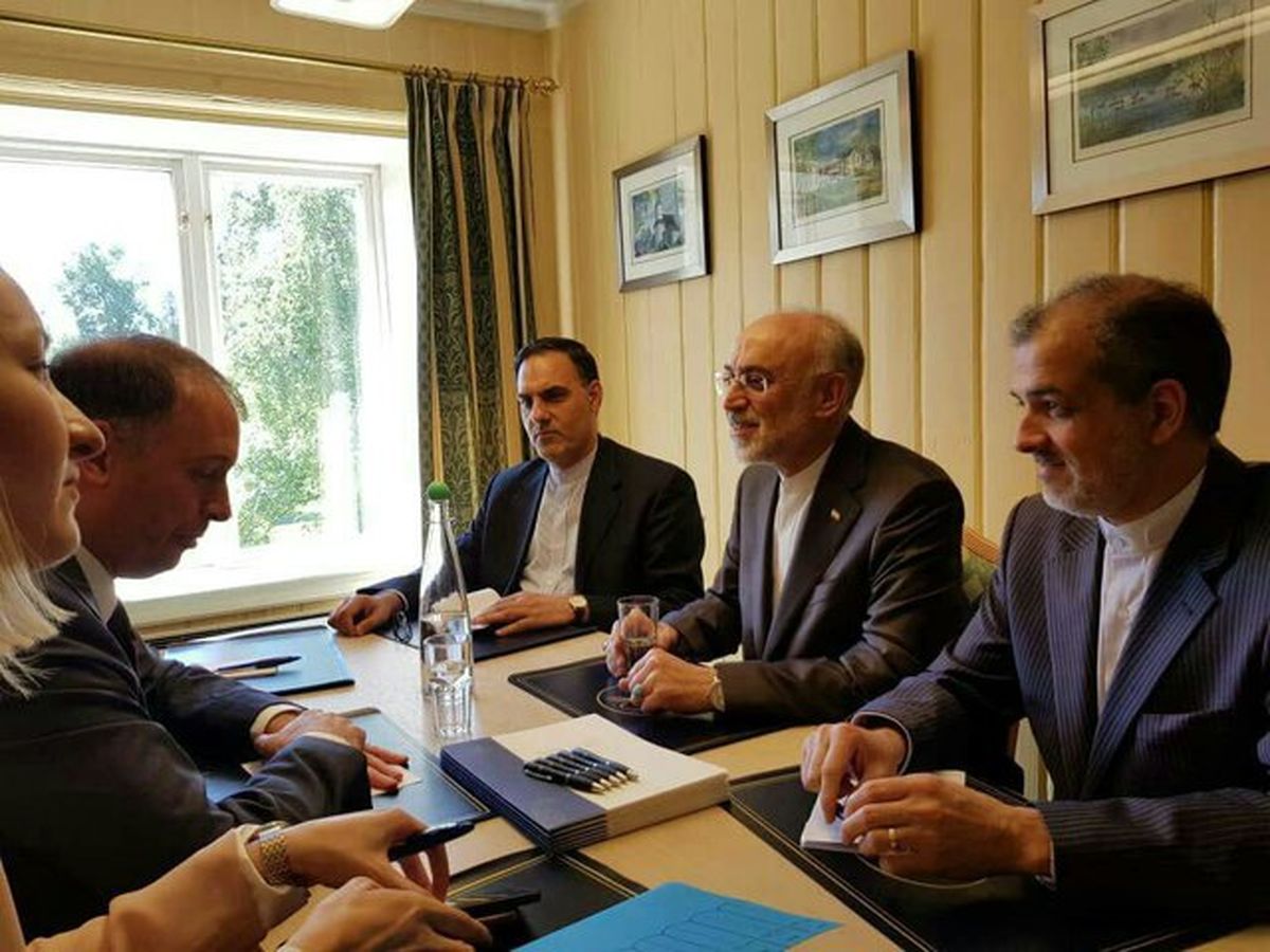 دیدار صالحی با وزیر مشاور خارجه آلمان