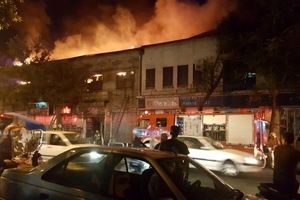 جزئیات آتش‌سوزی در پاساژ خیابان امیرکبیر