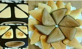 فیلم آموزشی پنکیک مثلث مغزدار