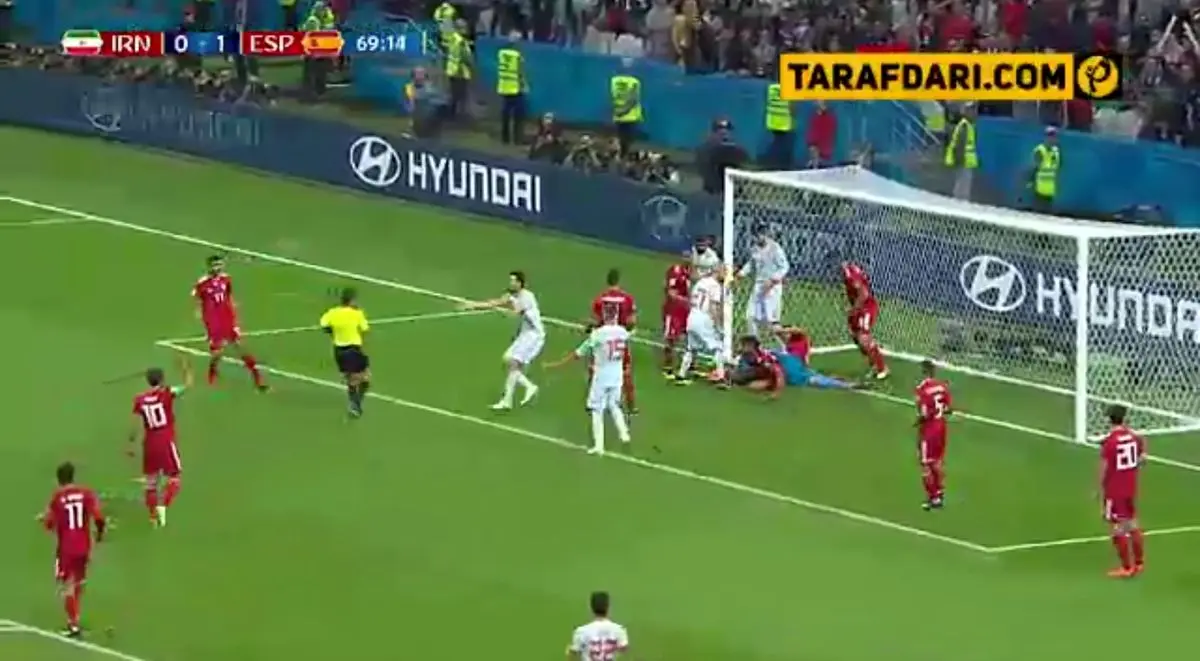 موقعیت عالی برای اسپانیا که گل نشد