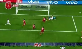 خلاصه بازی ایران 0 - اسپانیا 1 (گزارش فارسی)