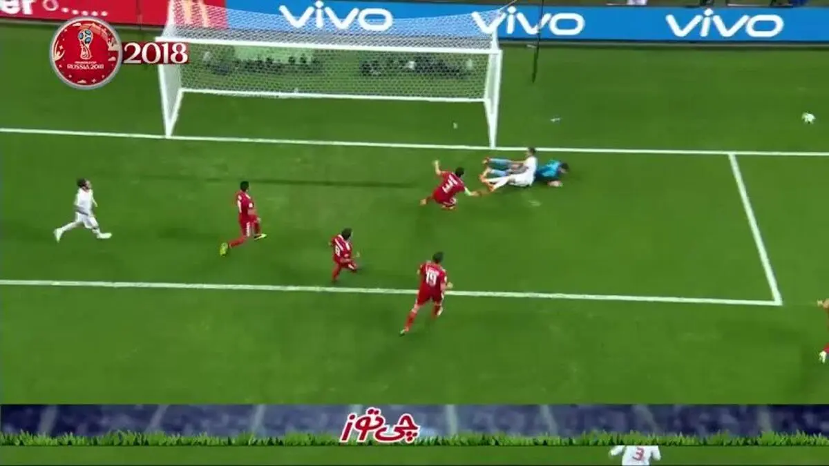 خلاصه بازی ایران 0 - اسپانیا 1 (گزارش فارسی)