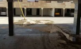 وضعیت نامناسب فاضلاب مجتمع هزار واحدی قائن